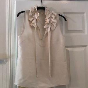Creme silk Kate Spade blouse